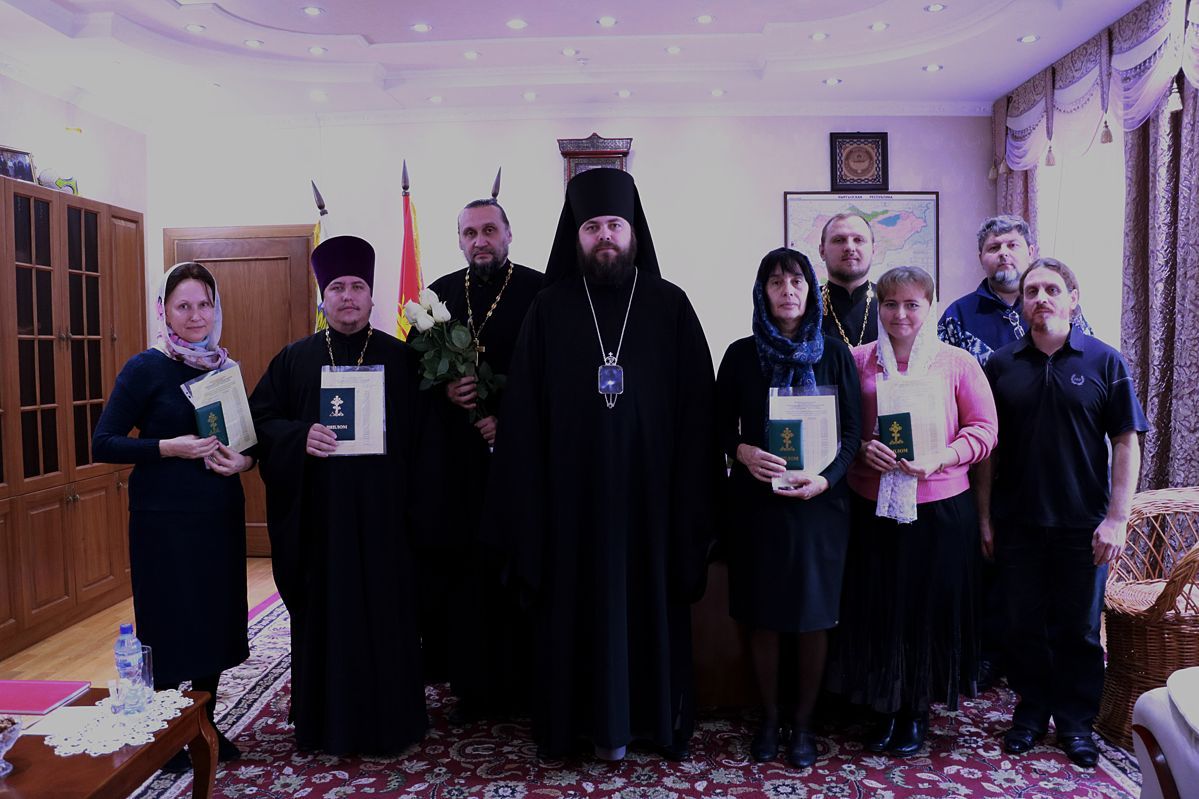 Епископ Даниил вручил дипломы выпускникам Ташкентской Духовной семинарии