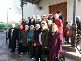 Паломники побывали на престольном празднике в храме великого благоверного князя Александра Невского