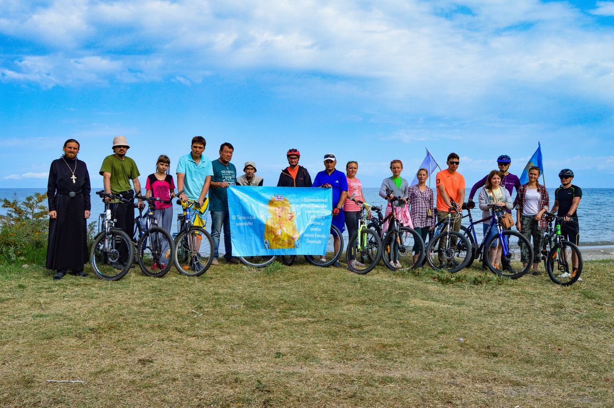 В Бишкекской епархии завершился очередной Тихвинский велопробег