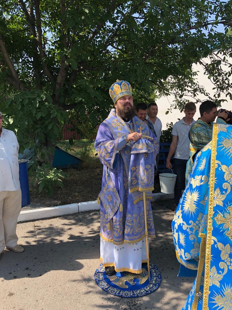 Епископ Даниил на престольный праздник совершил Божественную литургию в Свято-Казанском мужском Архиерейском подворье
