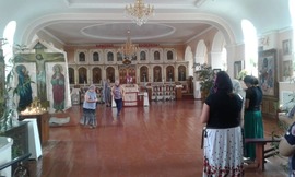 Группа паломников посетила престольный праздник Казанской иконы Пр. Богородицы