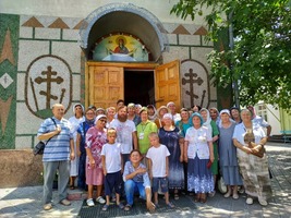 1 августа паломнический отдел организовал поездку в с. Красная речка 