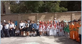 В православной школе «Светоч» прошла линейка, посвященная дню Государственного языка
