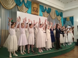 Отдел образования и катехизации Бишкекской епархии провел ярмарку и концерт