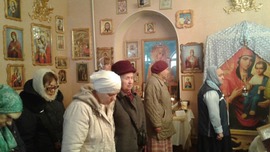 Паломники совершили поездку в Балыкчи на престольный праздник