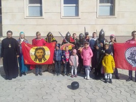 В воскресной школе храма Иоанна Кронштадтского состоялось мероприятие, посвященное памяти Александра Невского