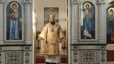 Епископ Даниил совершил Божественную литургию в Свято-Георгиевском мужском монастыре в г. Чирчик (Узбекистан)
