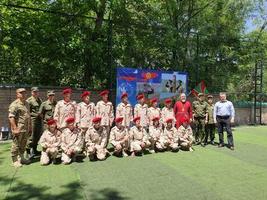 В Оше прошла военно-спортивная игра «Зарница» 