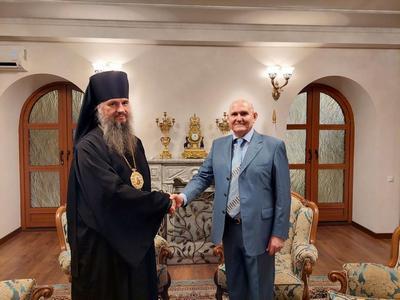 Состоялась встреча епископа Савватия с Послом Российской Федерации в Кыргызстане