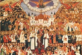 В неделю Всех русских святых епископ Савватий совершил Литургию в храме Сошествия Святого Духа. 
