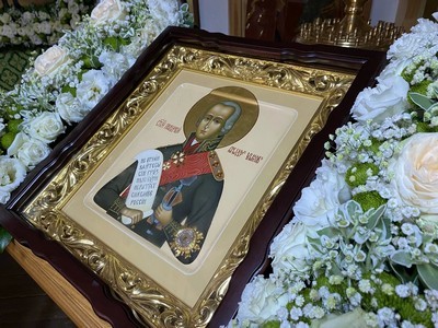 Празднование памяти святого воина Феодора Ушакова