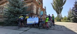 В Бишкекской епархии состоялся традиционный Тихвинский велопробег 