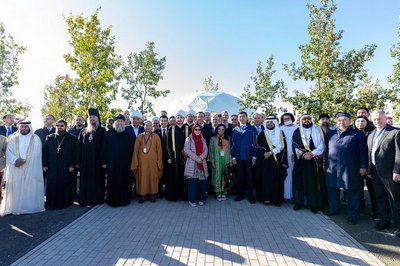 Епископ Савватий принял участие в закладке в столице Казахстана парка «Мир и Согласие» (+ВИДЕО MIR24)
