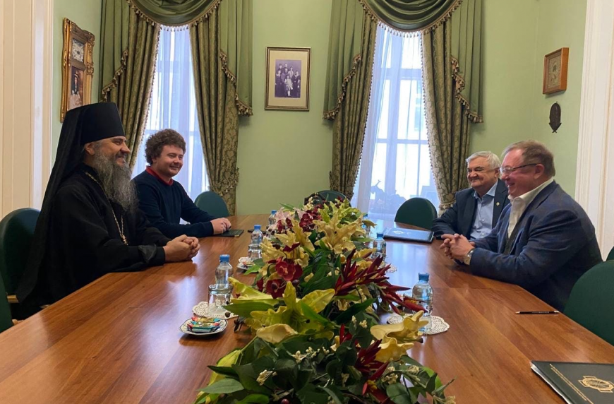 В Москве состоялась встреча Сергея Степашина с епископом Бишкекским и Кыргызстанским Савватием