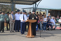 Епископ Бишкекский и Кыргызстанский Даниил принял участие в праздновании 102-ой годовщины ВВС России на авиабазе в г. Канте
