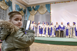 В Свято-Воскресенском кафедральном соборе состоялись праздничные мероприятия ко дню памяти Святителя Николая