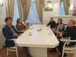 Делегация из Кыргызстана посетила Дом дружбы в Ленобласти