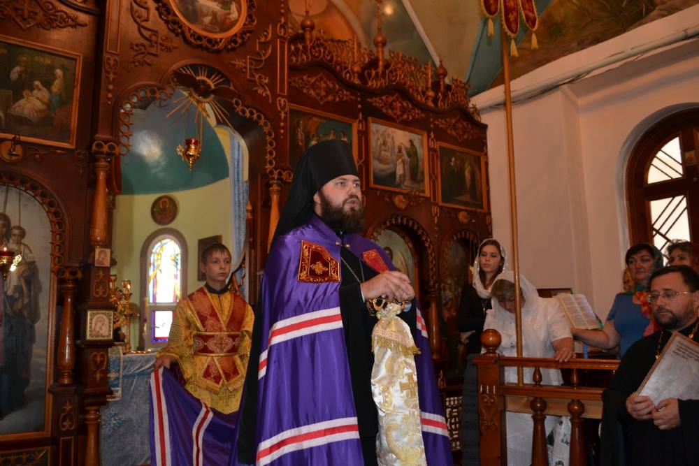 Епископ Бишкекский и Кыргызстанский Даниил посетил храм Святого Духа в селе Сокулук