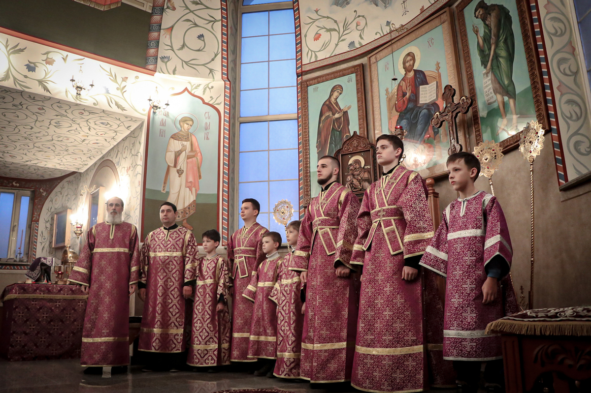 Неделя Торжества православия. Архиерейское богослужение