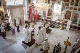 Престольный праздник в Алексеевском приделе Свято-Воскресенского кафедрального собора