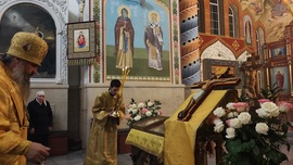 В Свято-Воскресенский собор привезли малую копию Годеновского креста