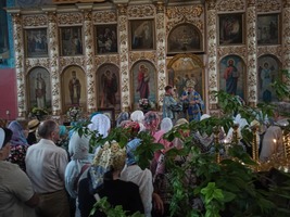 Состоялась паломническая поездка на престольный праздник Успения Пресвятой Богородицы в город Тараз. Посещение храмов Таласской области