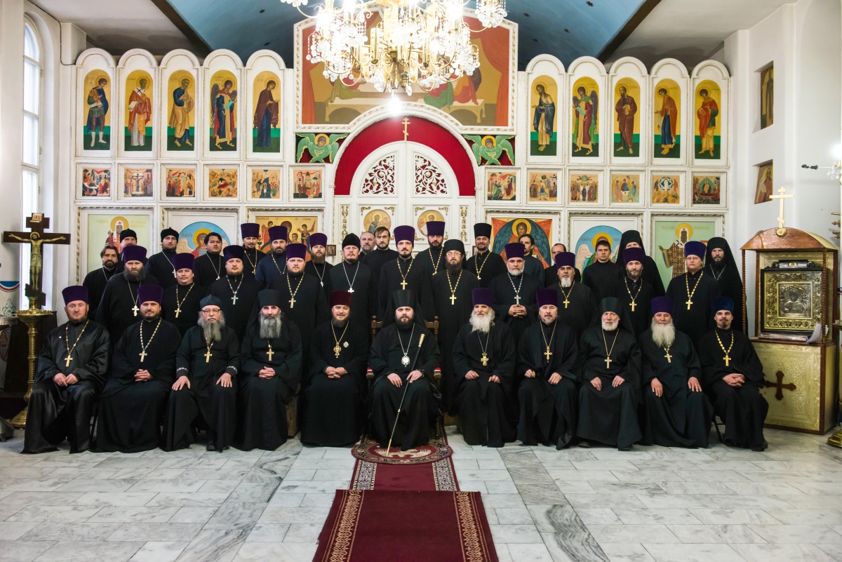 В Бишкекской и Кыргызстанской епархии состоялось Епархиальное собрание