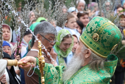 Вербное воскресенье – путь к Голгофе и надежда на Царствие Небесное. Праздничное богослужение в кафедральном соборе