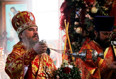 «Служение ближнему – путь мироносиц». Архиерейское богослужение в Свято-Воскресенском кафедральном соборе