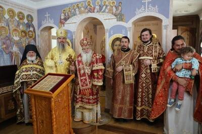 Епископ Савватий сослужил митрополиту Викентию в день памяти святых Туркестанской епархии