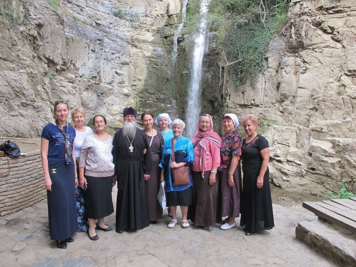 Паломническая группа из Киргизии под руководством митрофорного протоиерея Валентина Никонова  посетила Грузию