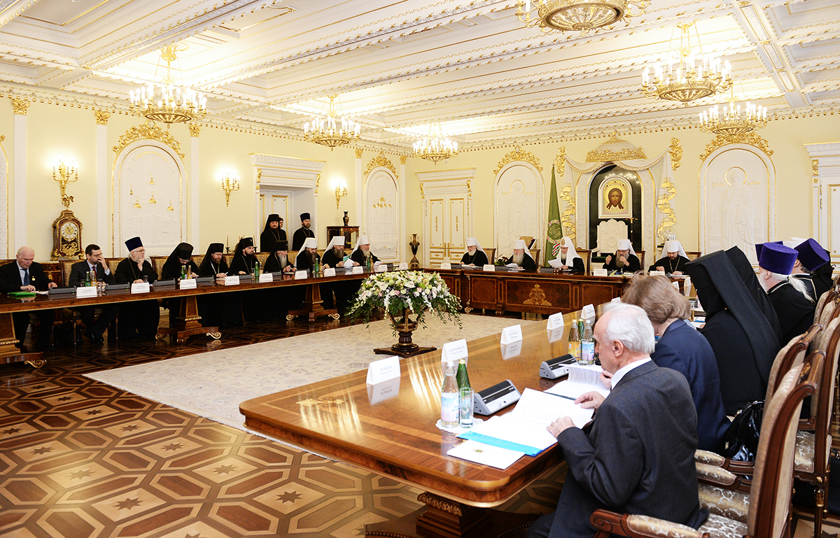 Началось заседание президиума Межсоборного Присутствия Русской Православной Церкви